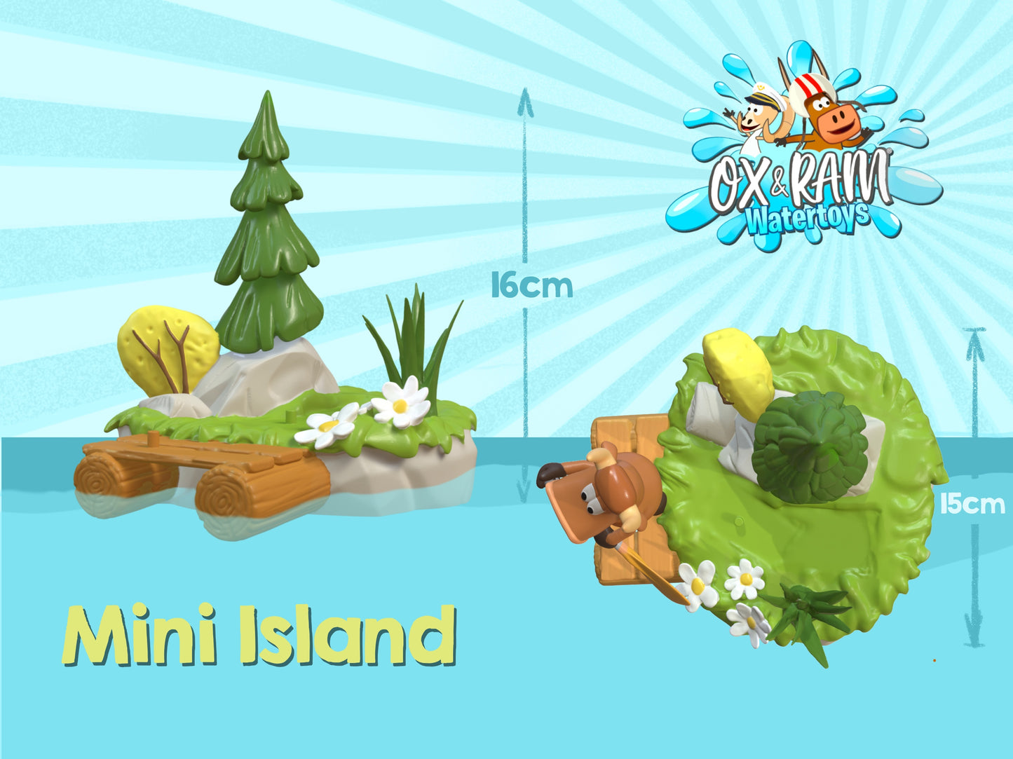Mini Island - OX & RAM Watertoy