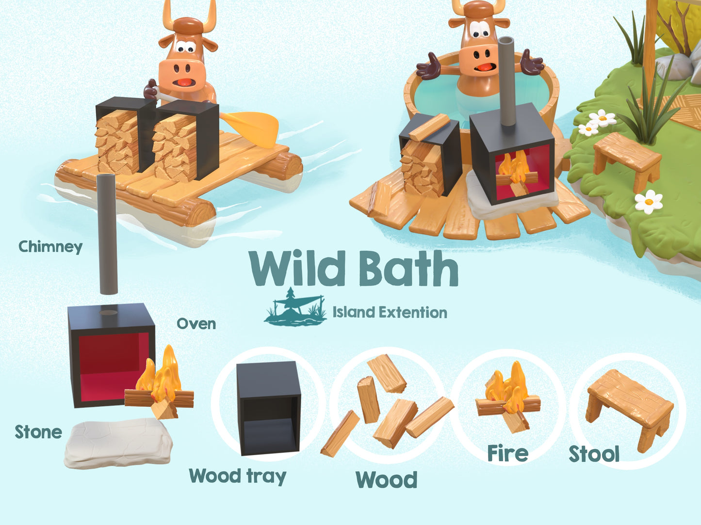 Wild Bath - Island Extention
