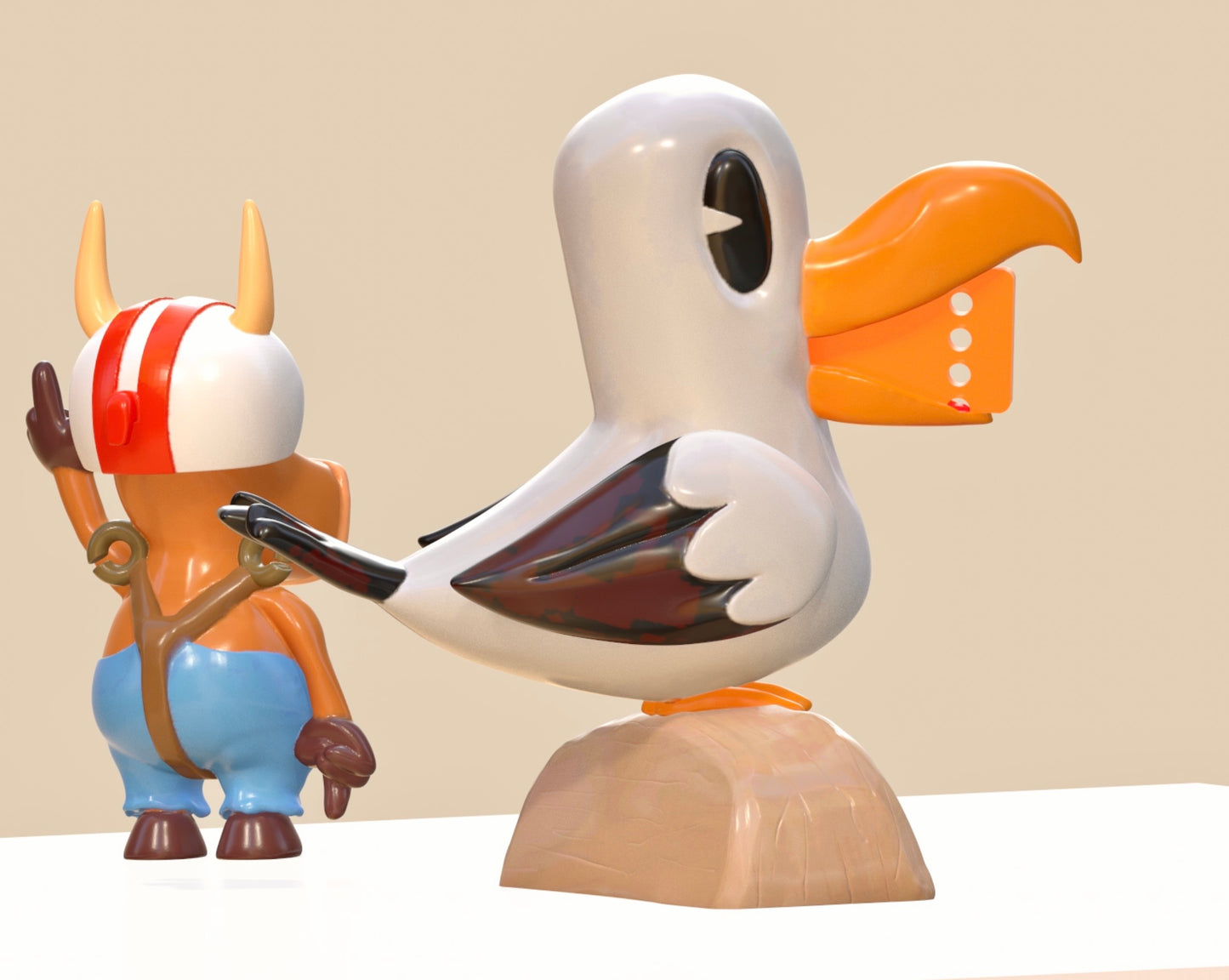 MOVIE FIGURE SEAGUL with OX & RAM Season 1 - 12 Movies