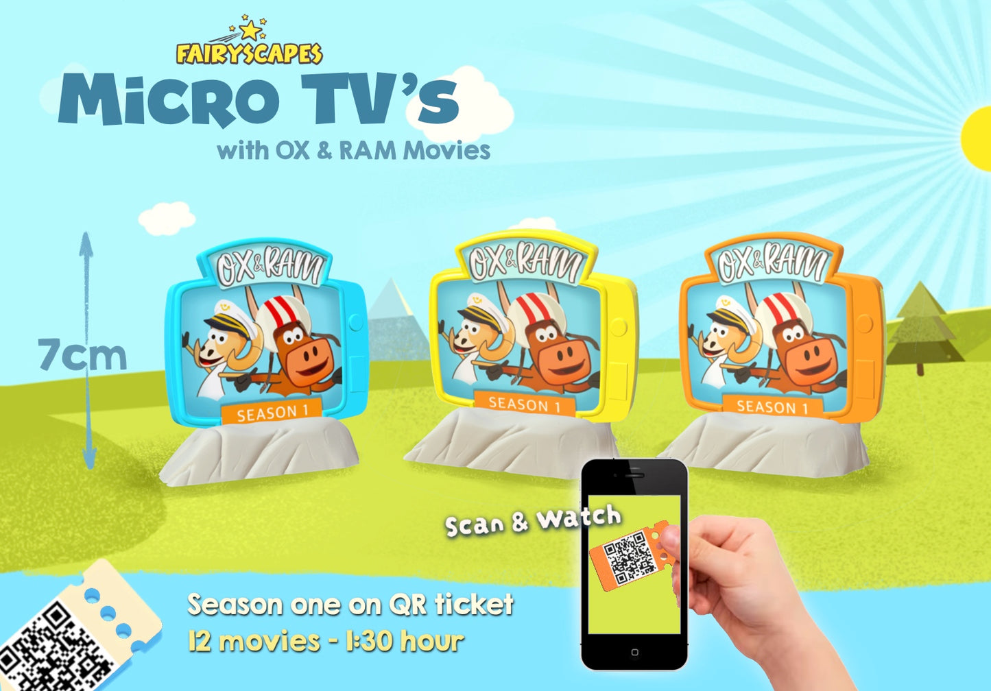 MICRO TV'S … with OX & RAM Season 1 - 12 Movies