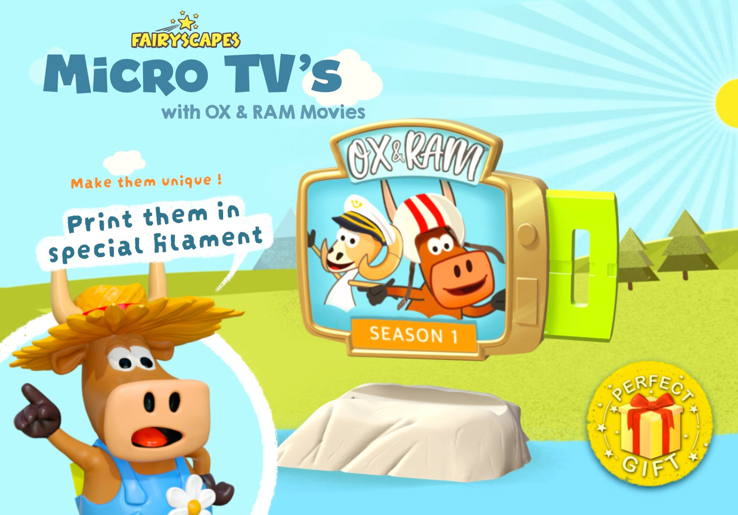 MICRO TV'S … with OX & RAM Season 1 - 12 Movies
