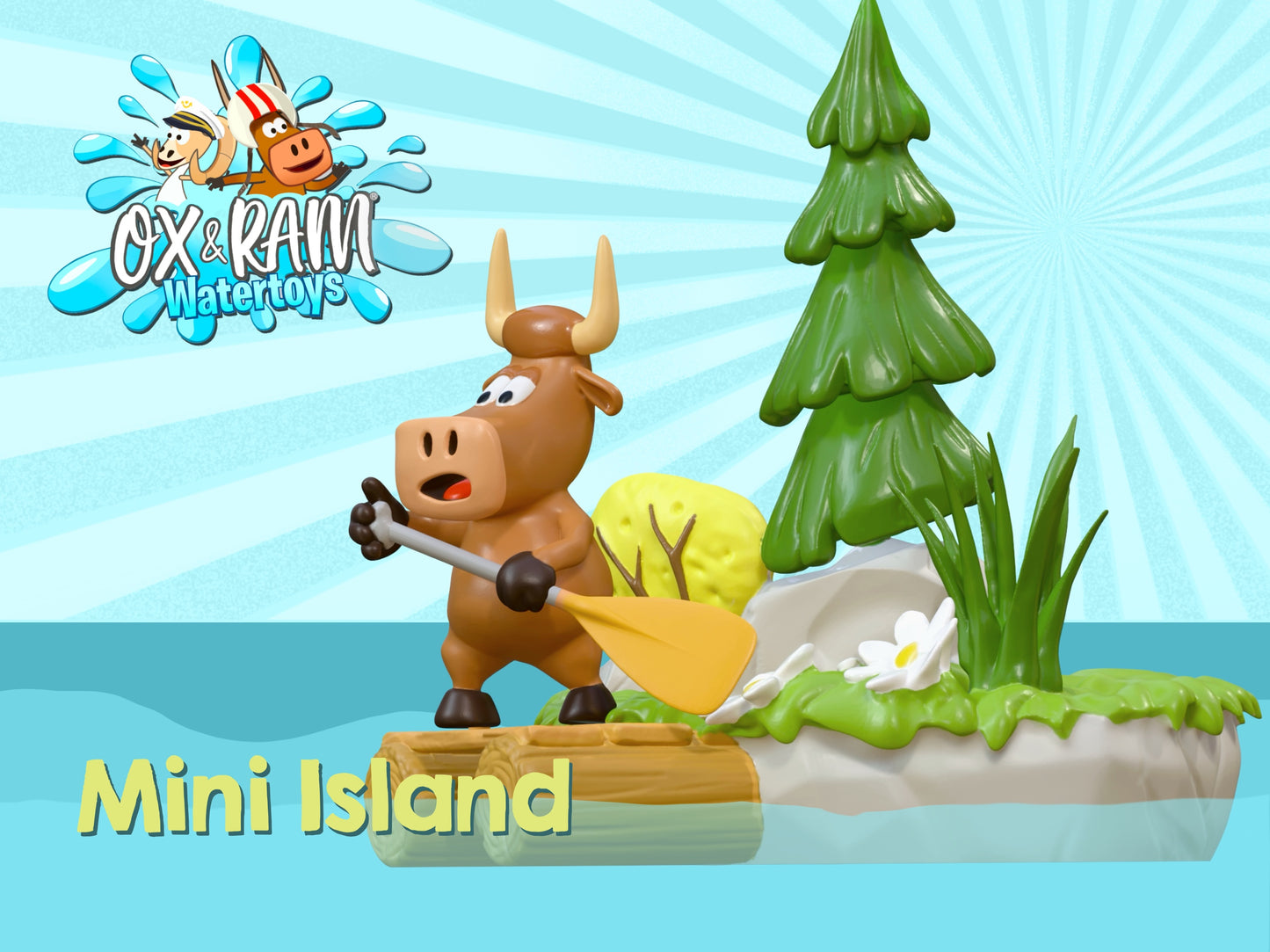 Mini Island - OX & RAM Watertoy