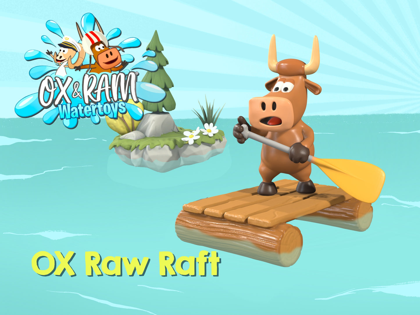 OX Raw Raft Floater