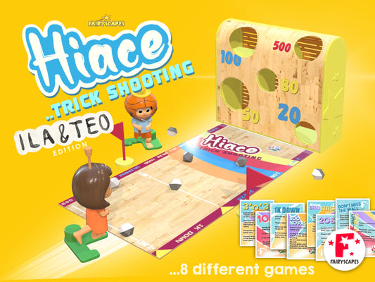 HIACE TRICKSHOOTING - ILA & TEO Football Game