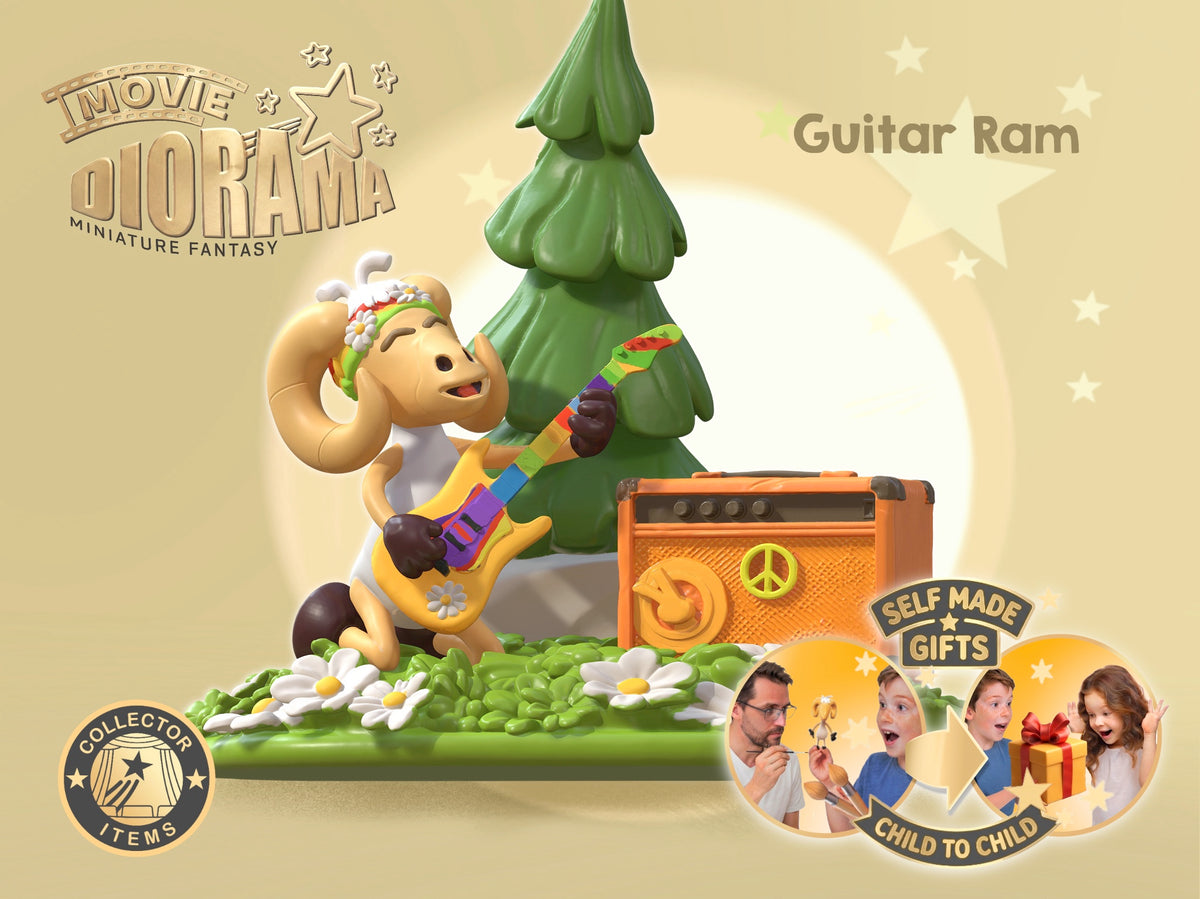 "Guitar Ram" Movie Diorama Set