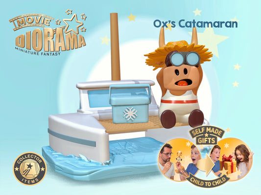 "Catamaran Ox" Movie Diorama Set