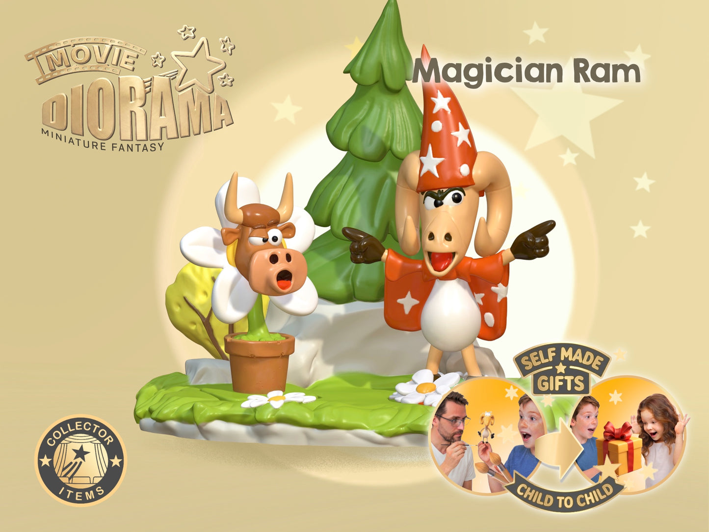 "Magician Ram" Movie Diorama Set