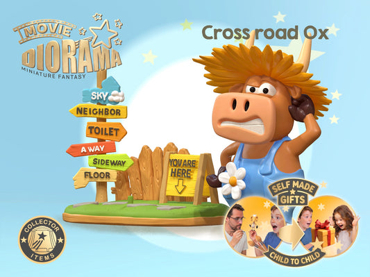 "Crossroad Ox" Movie Diorama Set