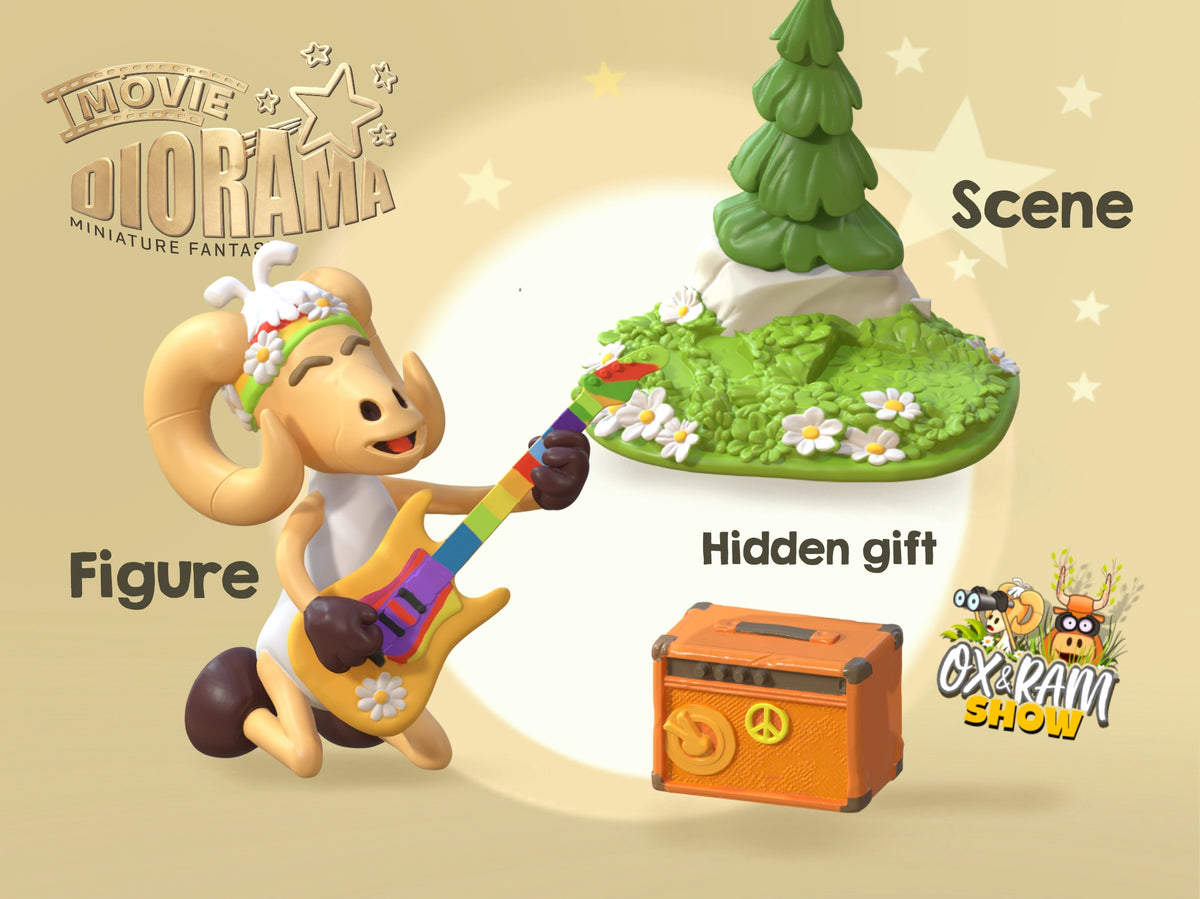 "Guitar Ram" Movie Diorama Set