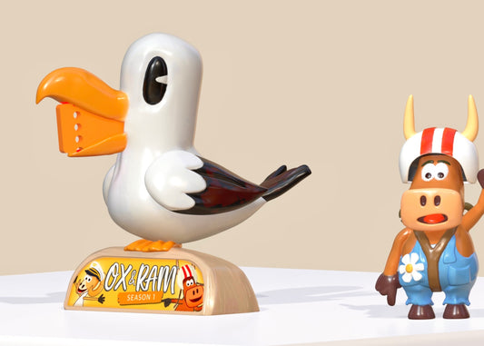 MOVIE FIGURE SEAGUL with OX & RAM Season 1 - 12 Movies