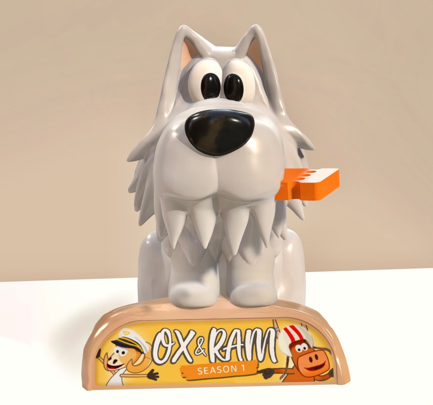 MOVIE FIGURE DOUGH’S DOG with OX & RAM Season 1 - 12 Movies