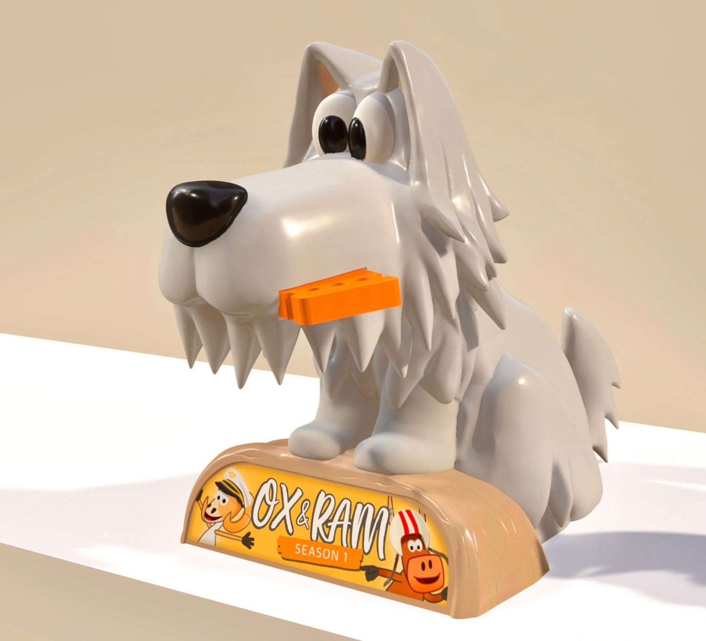 MOVIE FIGURE DOUGH’S DOG with OX & RAM Season 1 - 12 Movies