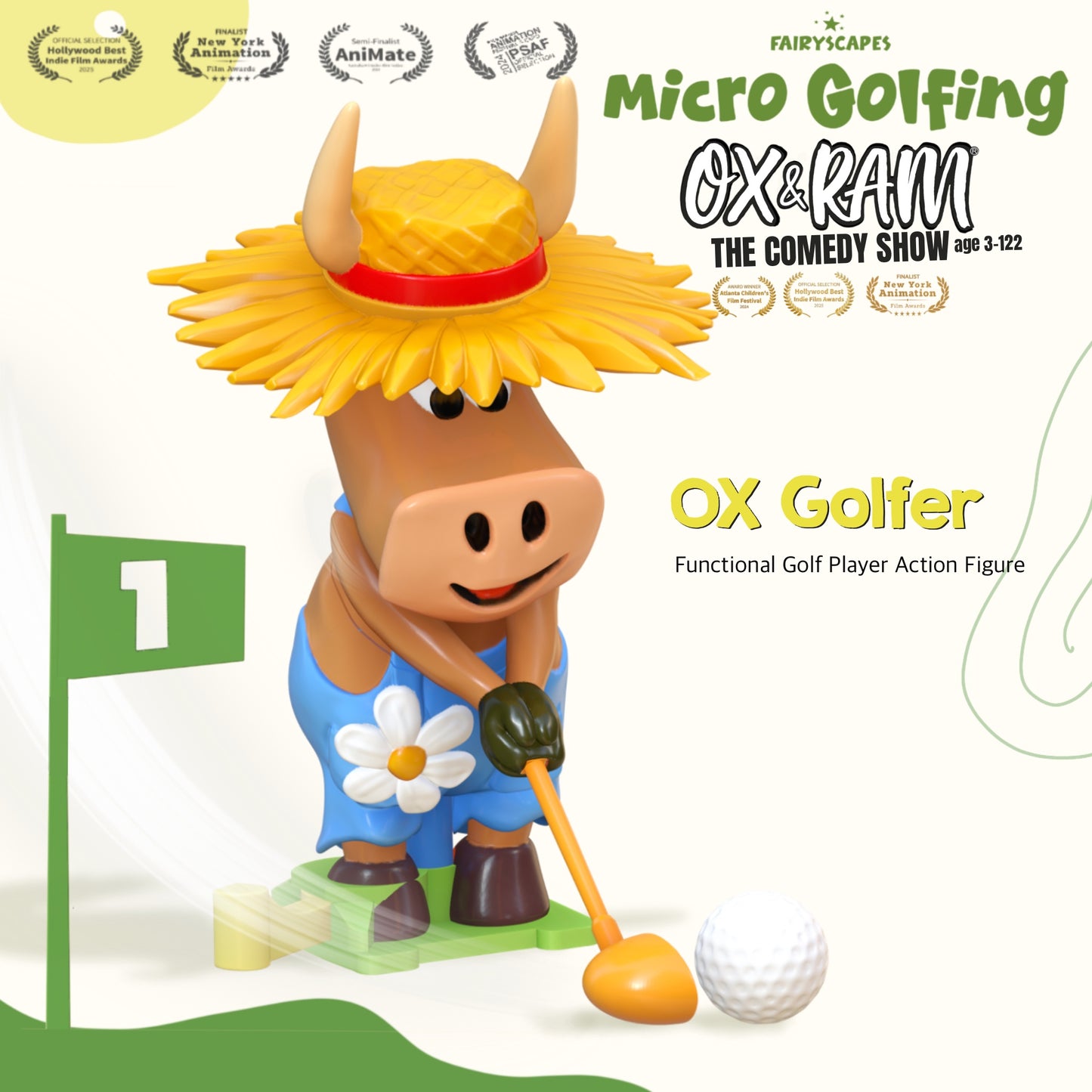 OX Golfer Figure