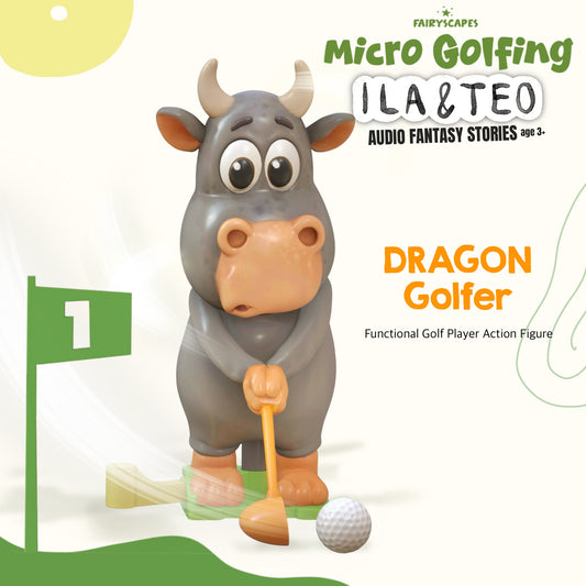 DRAGON Golfer Figure
