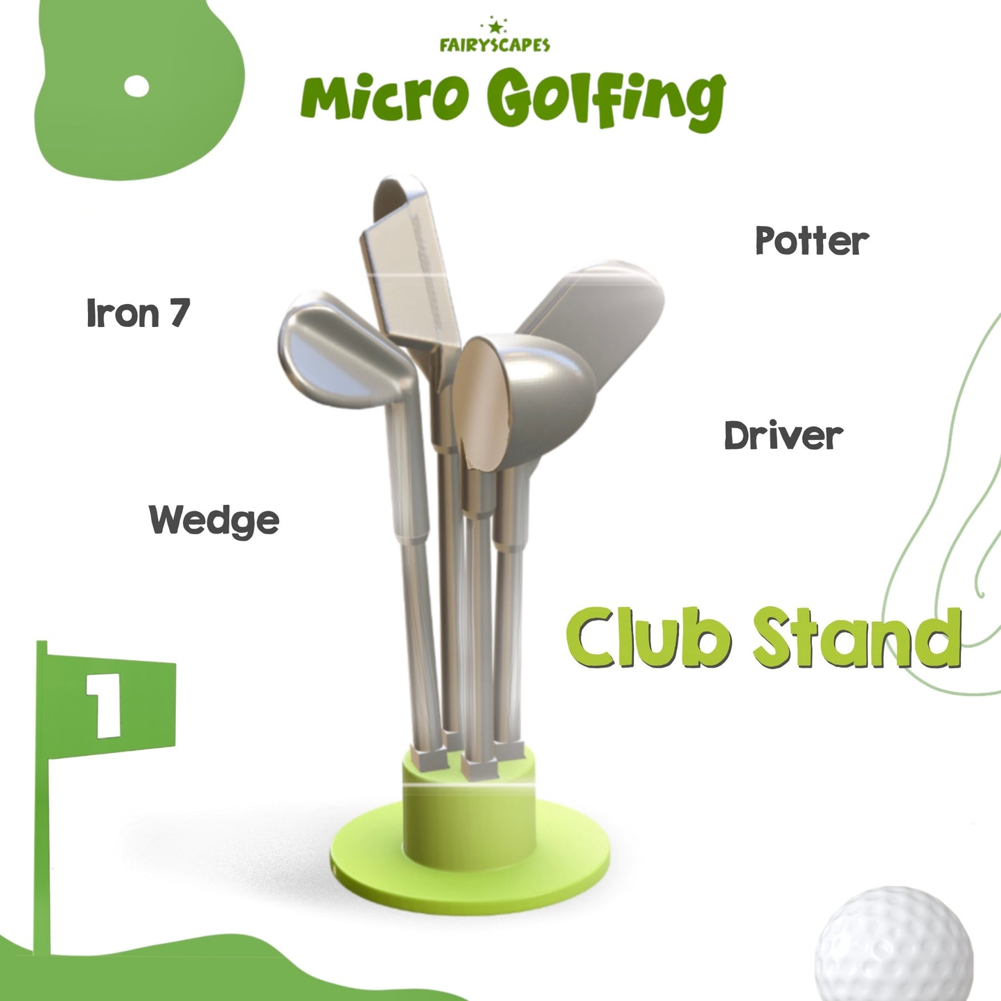 BOBBY CRUISE Golfer Figure
