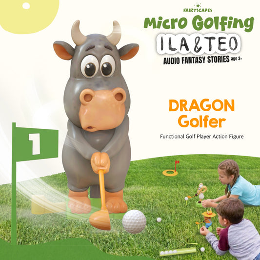 DRAGON Golfer Figure