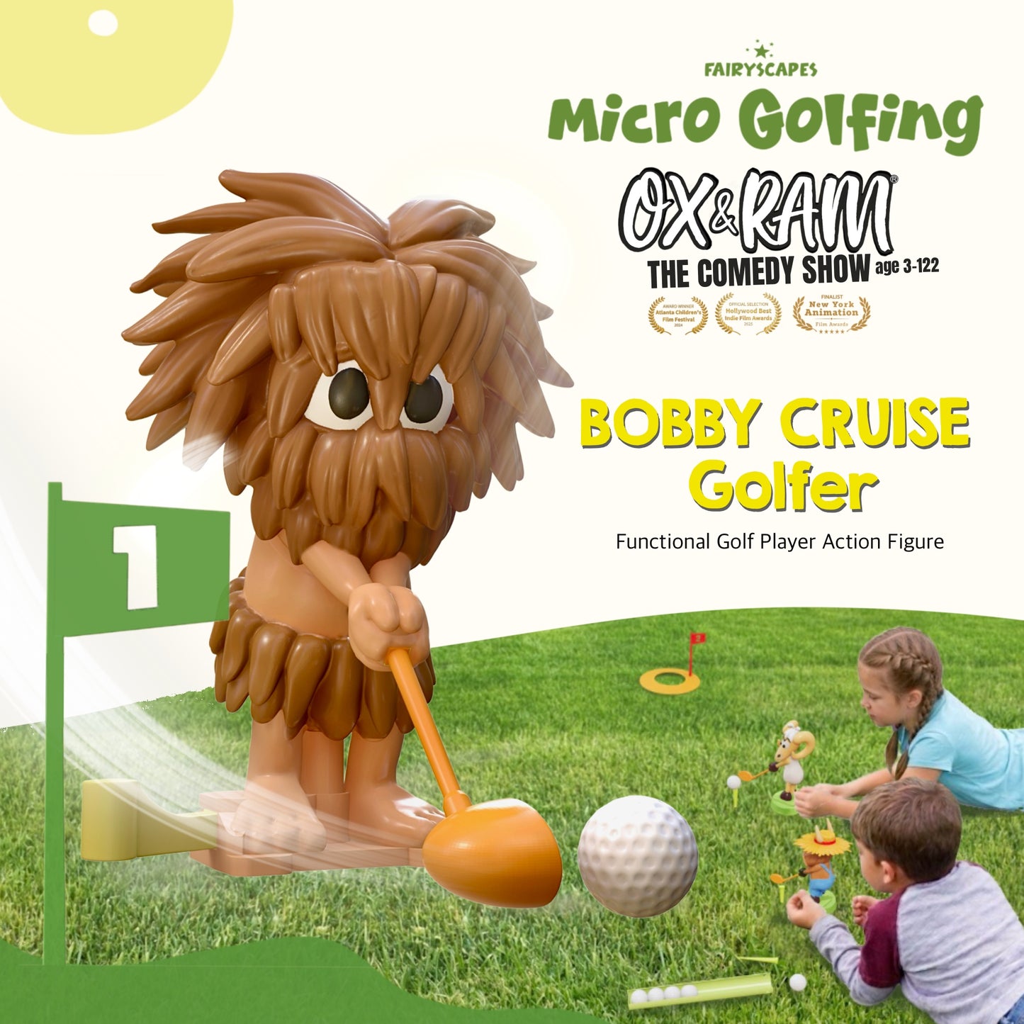 BOBBY CRUISE Golfer Figure